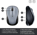 Logitech M325 Kabellose Maus, 2,4 GHz mit USB-Empfänger für PC, Mac. Freespirit