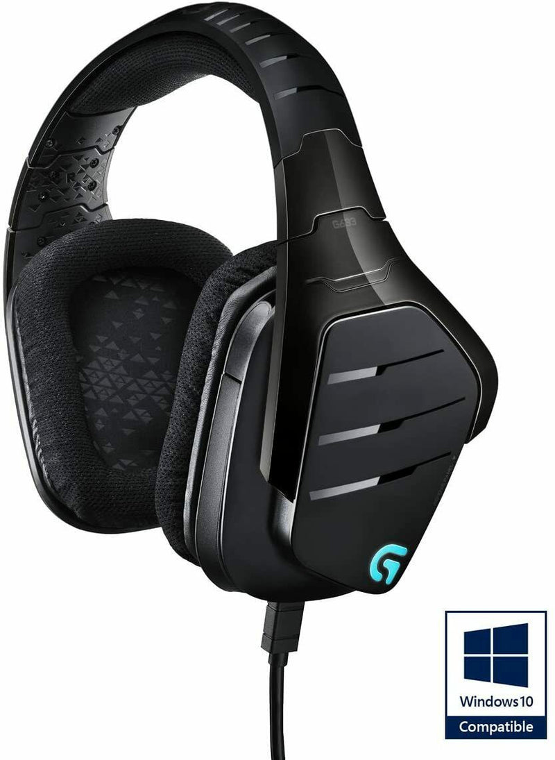 Logitech G633 Artemis Spectrum Pro, Gaming Headset, 7.1 Surround Sound NV2