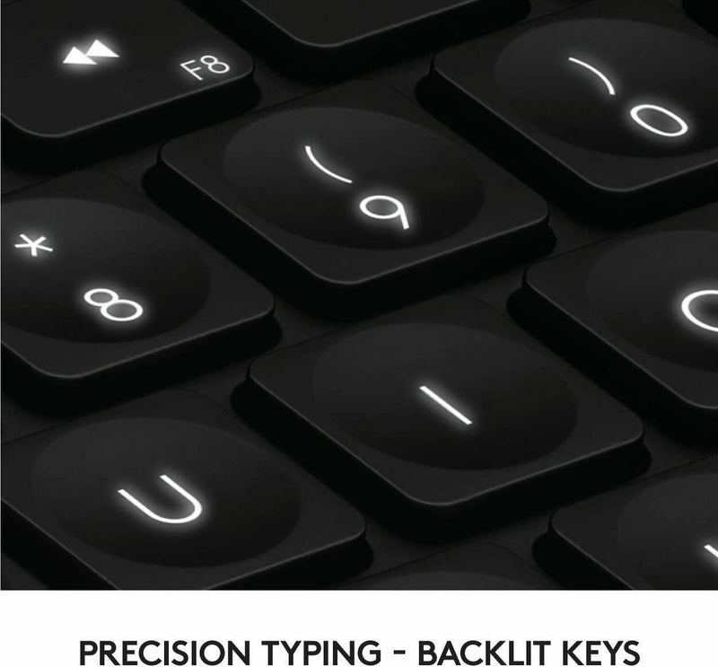 Logitech Craft Kabellose Tastatur, Bluetooth & 2.4 GHz, QWERTZ DE-Layout. NV1