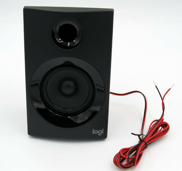 1x Logitech Z607 Ersatz-Lautsprecher, Speaker, Box, "Kabel schwarz/rot"
