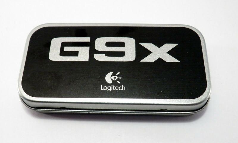 8x Logitech G9 & G9x original Ersatz Tuning-Gewichte mit Etui