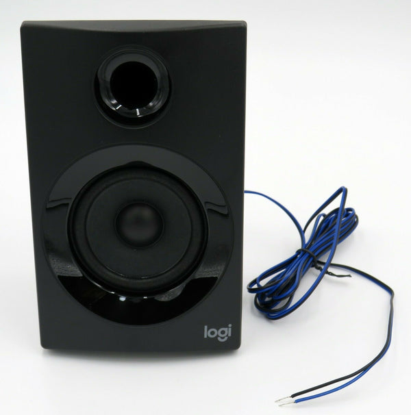 1x Logitech Z607 Ersatz-Lautsprecher, Speaker, Box, "Kabel schwarz/blau"