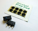 2 Set Gleitpad + 2x Schalter (50M-Klick) für Logitech G1, M100, M235, M210, M180