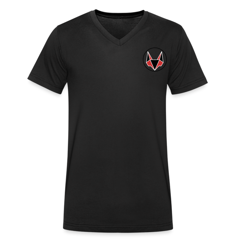 AmMiGoo Organic V-Neck T-Shirt 2.0 - black