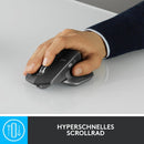 Logitech MX Master 2S, Kabellose Maus, Bluetooth, 4000 DPI Graphit/Schwarz