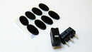 2x Schalter L & R + 2 Set Gleitpad, Ersatz-Füße für Logitech M215, M310, M325