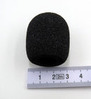 2x Mikrofon Filter Popschutz  Wind-Schutz 35x16mm Durchmesser vom Loch 13mm