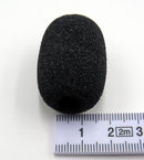 2x Mikrofon Filter Popschutz  Wind-Schutz 20x35mm Durchmesser vom Loch 8mm