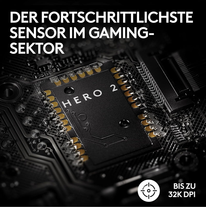 Logitech G PRO X SUPERLIGHT 2 LIGHTSPEED Kabellose Gaming-Maus, PC & Mac - Weiß