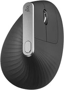Logitech MX Vertical, Ergonomische Kabellose Maus, Akku, Bluetooth, Unifying