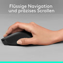 Logitech M330 SILENT PLUS Kabellose Maus, 2,4 GHz, 1000 DPI, Leise Klicks, Black