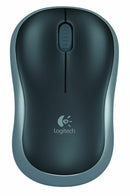 Logitech M185 Kabellose Maus, 1000 DPI Optischer Sensor, PC/Mac, grau. NV2