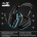 Logitech G935 kabelloses Gaming-Headset mit LIGHTSYNC RGB OHNE USB-Empfänger!