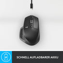 Logitech MX Master 2S, Kabellose Maus, Bluetooth, 4000 DPI Graphit/Schwarz