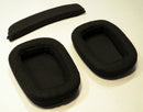 Ersatz-Ohr-Polster-SET für Logitech G933, G633 Gaming Headset G635, G935, Stoff