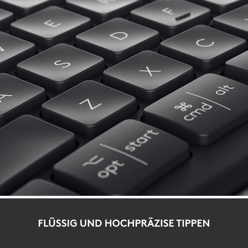 Logitech K860 Ergonomische Kabellose Tastatur QWERTZ (DE-Layout) NV1
