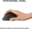 Logitech M240 Silent Bluetooth Maus, Windows, macOS, PC, Mac, Laptop, Tablets