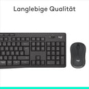 Logitech MK295 kabelloses Tastatur-Maus-Set mit SilentTouch, QWERTZ layout (DE)