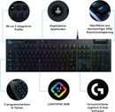 Logitech G815 Gaming Tastatur RGB GL Tactile QWERTZ DE USB Passthrough OVP