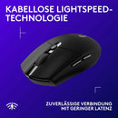 Logitech G305 LIGHTSPEED kabellose Gaming-Maus, HERO 12K DPI Sensor 6 Tasten