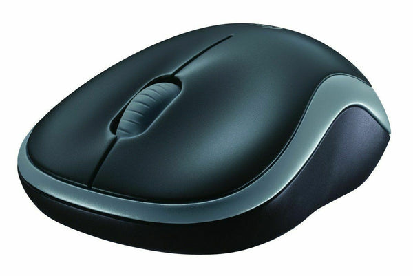 Logitech M185 Kabellose Maus, 1000 DPI Optischer Sensor, PC/Mac, grau. NV2