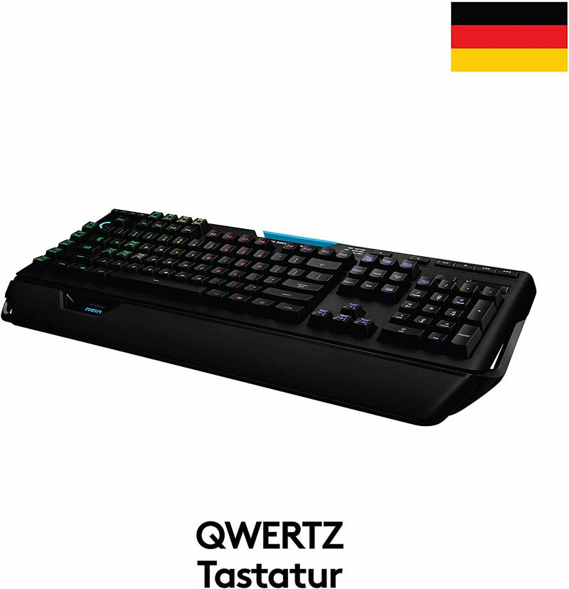 Logitech G910 Orion Spectrum Mechanische Gaming-Tastatur, RGB, QWERTZ, DE-Layout, V1