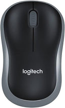 Logitech M185 Kabellose Maus von MK270, 1000 DPI PC, Mac, Laptop  Grau