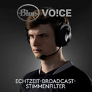 Logitech G PRO X kabelloses LIGHTSPEED G-Headset 50 mm Lautsprecher OHNE STICK &