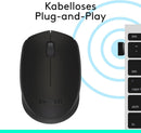 Logitech M171 Kabellose Maus – 2,4 GHz – USB-Empfänger – Schwarz