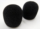 2x Mikrofon Filter Popschutz  Wind-Schutz 35x16mm Durchmesser vom Loch 13mm