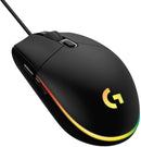 Logitech G203 LIGHTSYNC Gaming-Maus, 8K DPI neu Kailh 100 Mio-Klick Switches