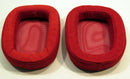Leder-Ohr-Polster ROT für Logitech G433 Gaming Headset auch passend für G533