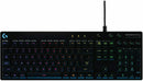 Logitech G810 mechanische Gaming-Tastatur, RGB, QWERTZ (DE), Tactile Romer-G.