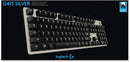 Logitech G413 mechanische Gaming-Tastatur, Silber/Schwarz, QWERTZ DE-Layout