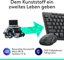 Logitech MK295 kabelloses Tastatur-Maus-Set mit SilentTouch, QWERTZ layout (DE)