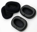 2 Set Ohrpolster für Logitech G Pro X Headset  L & R, original 1x Stoff + 1x PU