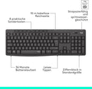 Logitech MK295 kabelloses Tastatur-Maus-Set mit SilentTouch, QWERTZ layout (DE)