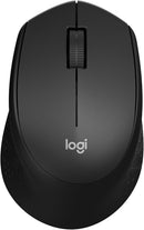 Logitech M330 SILENT PLUS Kabellose Maus, 2,4 GHz, 1000 DPI, Leise Klicks, Black