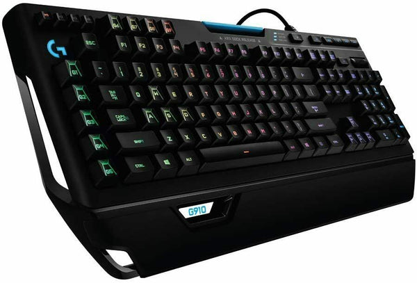 Logitech G910 Orion Spectrum Mechanische Gaming-Tastatur, RGB, QWERTZ, DE-Layout, V1