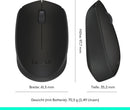 Logitech M171 Kabellose Maus – 2,4 GHz – USB-Empfänger – Schwarz