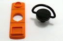 Logitech UE Boom 2 original Spritzschutz-Abdeckung ORANGE + Trageöse / D-Ring