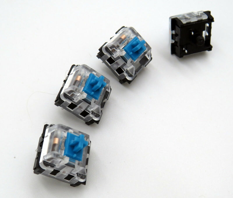 5x GX Blue Clicky Mechanische Switches Schalter für z.B Logitech G Pro Tastatur