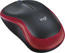 Logitech M185 Wireless Maus 1000 DPI 2,4GHz USB Nano Rot