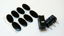 2x Schalter L & R + 2 Set Gleitpad, Ersatz-Füße für Logitech M215, M310, M325