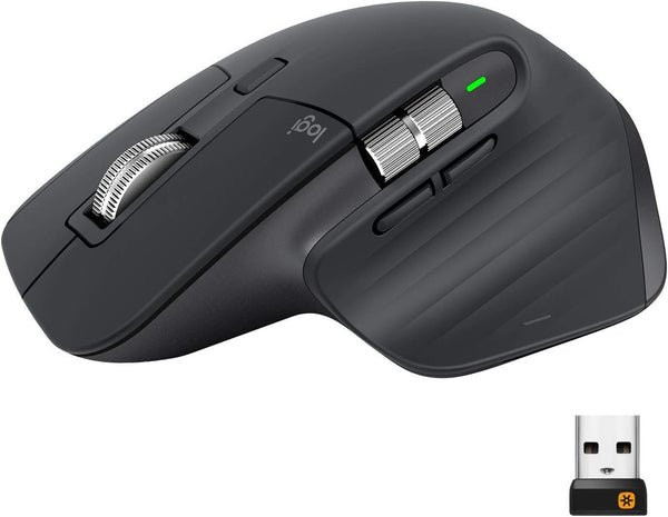 Logitech MX Master 3, Kabellose Maus, Bluetooth, 4000 DPI Graphit/Schwarz #1