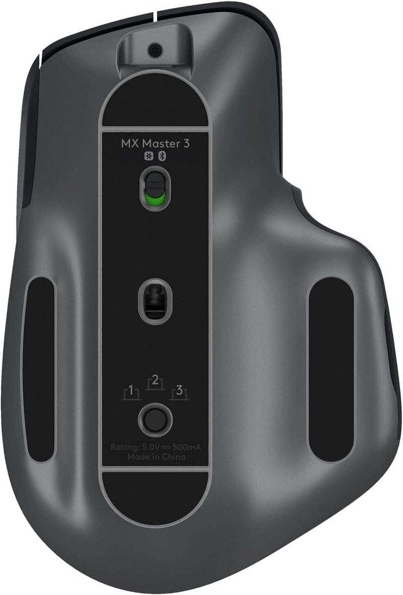 Logitech MX Master 3, Kabellose Maus, Bluetooth, 4000 DPI Graphit/Schwarz
