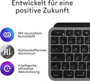 Logitech MX Keys für Mac Tastatur Bluetooth beleuchtet QWERTZ DE USB-C