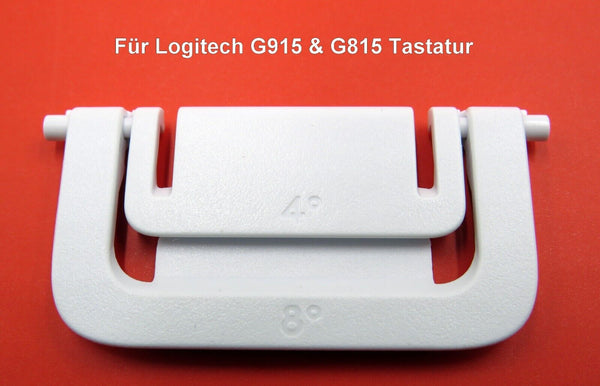 1x Original Logitech G915 & G815 Tastatur -Fuß WEIß Aufsteller passend für L & R