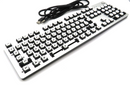 Logitech G413 Silver mechanische Gaming-Tastatur, OHNE Tasten-Kappen!