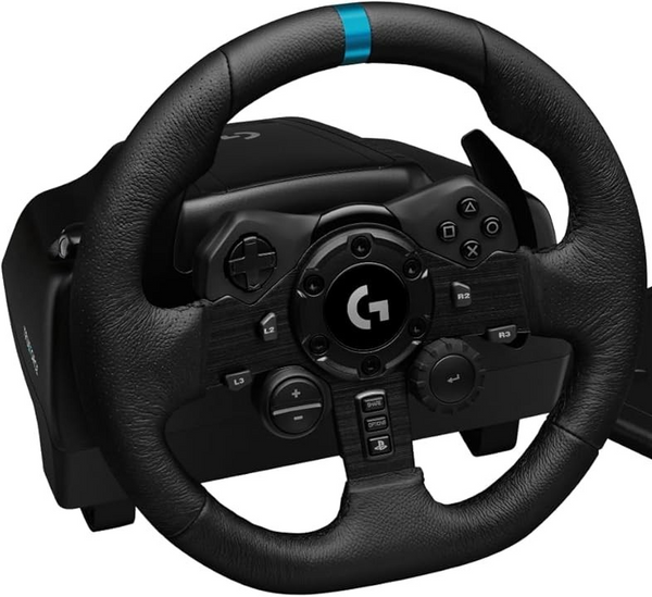 Logitech G923 TRUEFORCE Gaming Rennlenkrad - für PS5, PS4, PC, Mac #Nur Lenkrad